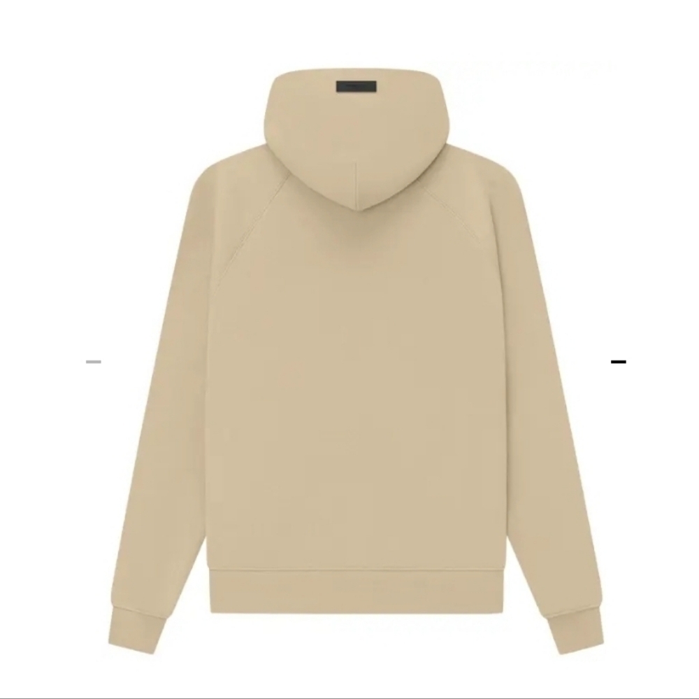 NWT Fear of God Essentials Sand Pullover Hoodie - Picture 2 of 3